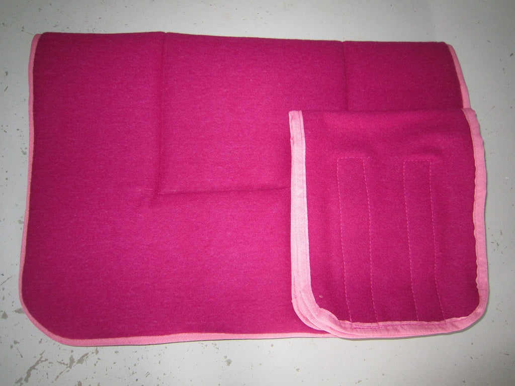 Saddle Blankets Kersey Wool with Pockets
