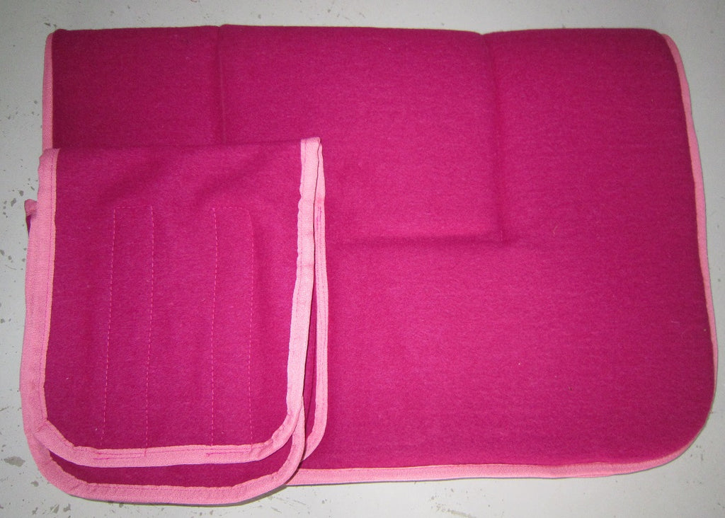 Saddle Blankets Kersey Wool with Pockets