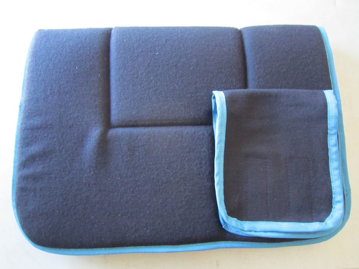 Saddle Blankets Kersey Wool with Pockets