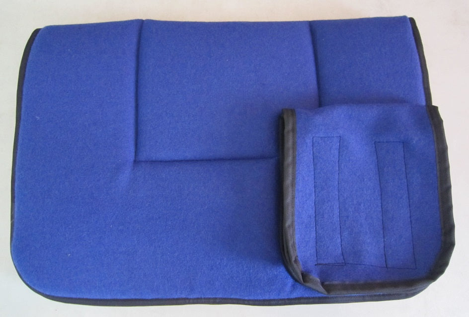 Saddle Blankets Kersey Wool with Pockets